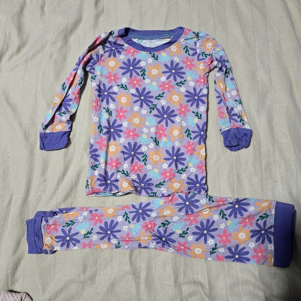 Little One Shop Floral Kids Pajamas